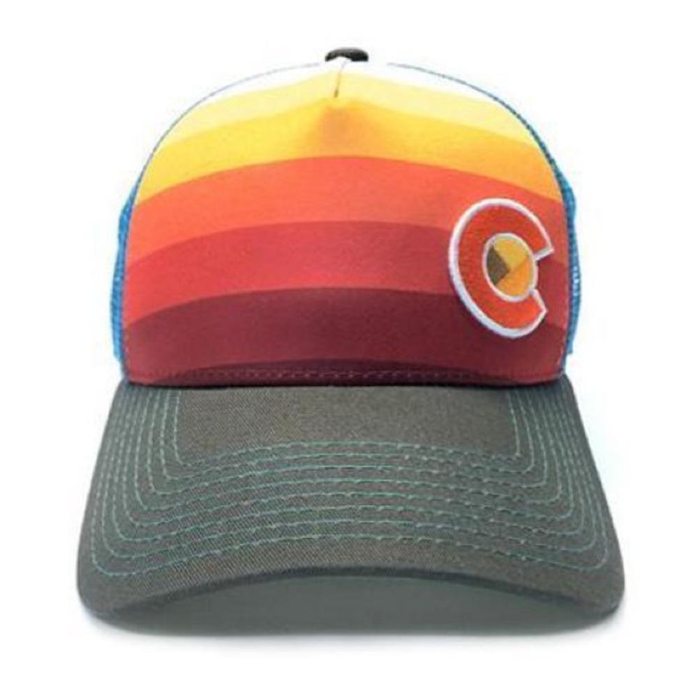 YO Colorado Sunset Fader Trucker Hat